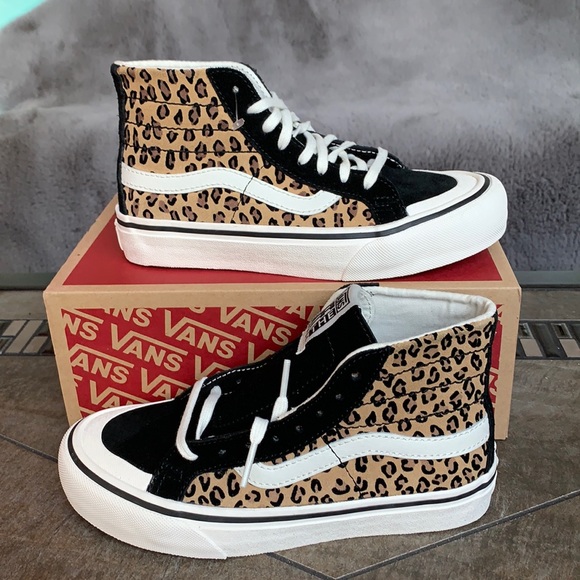 VANS SI8-HI 138 DECON MINI LEOPARD Sde/Marshmlw WM - Picture 2 of 16